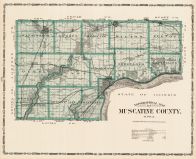 Muscatine County, Iowa State Atlas 1904